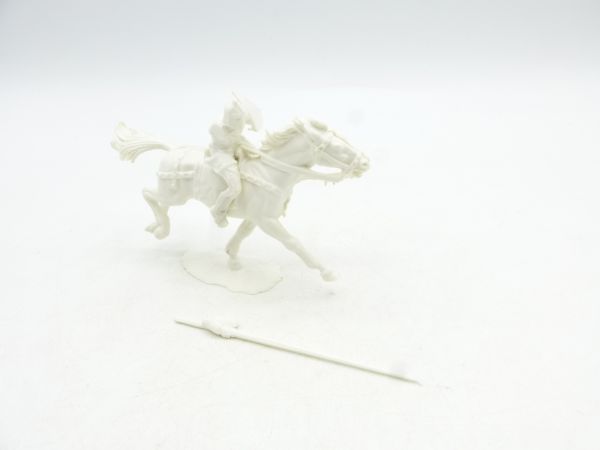 Elastolin 4 cm (blank) Norman with lance on horseback, No. 8855