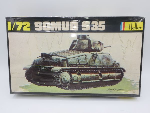 Heller 1:72 SOMUA S35 tank, No. 197 - orig. packaging (shrink wrapped )