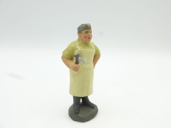 Medical doctor with apron, unknown manufacturer (8 cm)