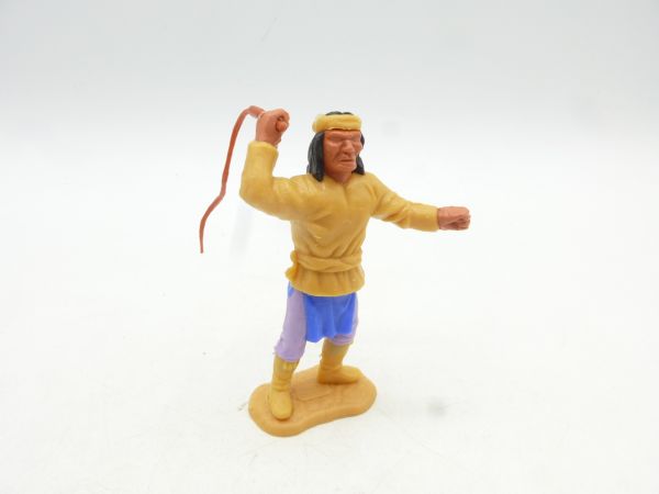 Timpo Toys Apache beige with whip, standing