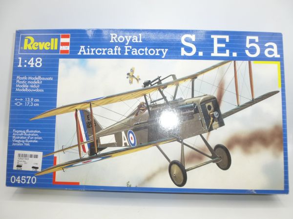 Revell 1:48 Royal Aircraft Factory S.E. 5a, No. 04570 - orig. packaging