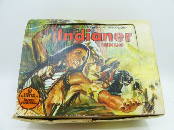 Elastolin 5,4 cm Bulk box "Indians" with 24 figures (mixed)