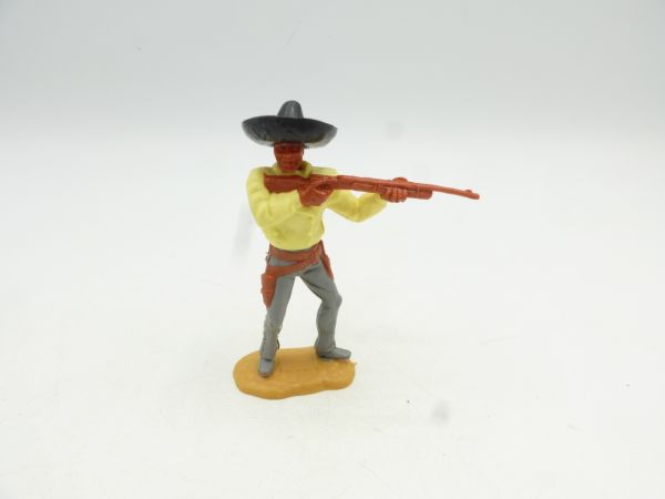 Timpo Toys Mexikaner stehend Gewehr schießend (hellgelb)