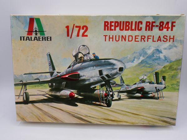 Italeri 1:72 Rebublic RF-84F Thunderflash, No. 108 - orig. packaging, early box