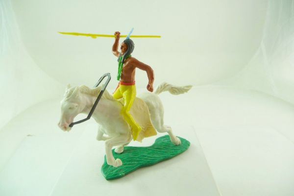 Cherilea Indian riding, throwing spear