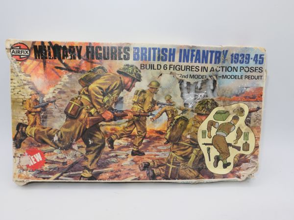 Airfix 1:32 Multipose Figures: British Infantry WW II, No. 04585-8