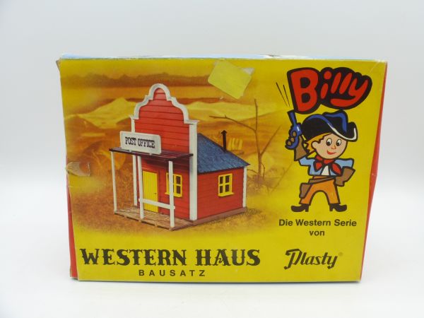 Plasty Bausatz Post Office (Western-Haus Serie), Nr. 4713 - OVP