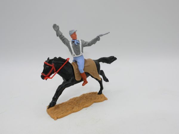 Timpo Toys Southerner 2nd version riding with pistol, arm up