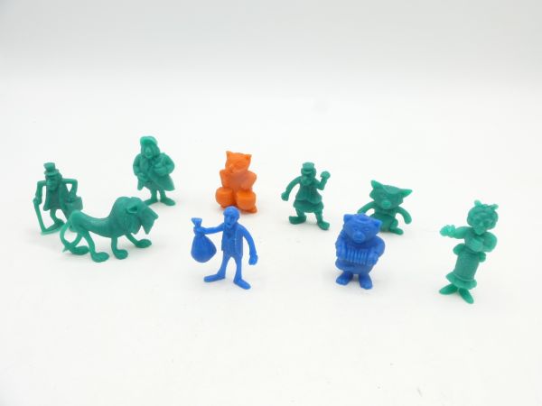 Dargaud Chewing gum figures: 9 figures from the Aristocats series