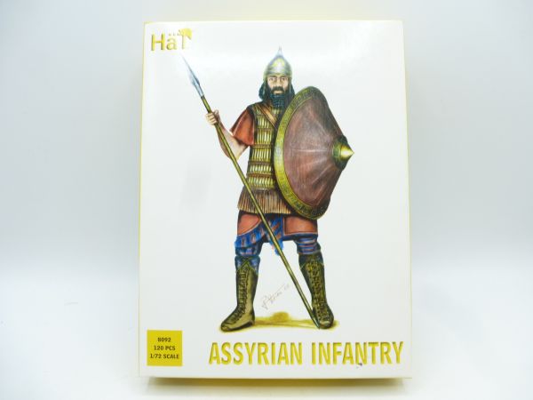 HäT 1:72 Assyrian Infantry, No. 8092 - orig. packaging, on cast