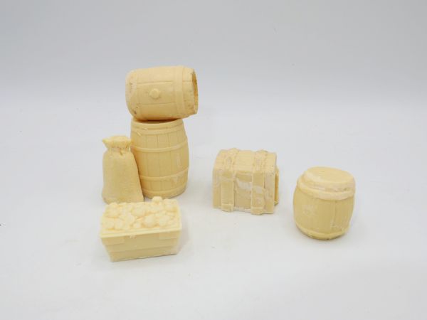 Accessory set (resin) - great for the 7 cm Wild West series by Elastolin