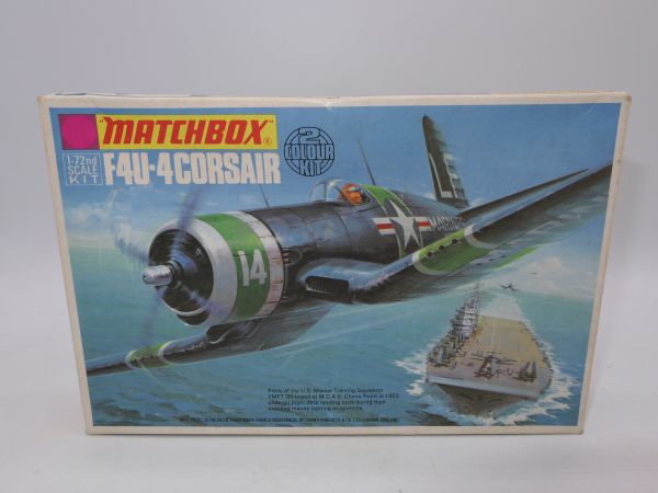 Matchbox 1:72 F4U-4 Corsair, No. PK 14 - orig. packaging, on cast
