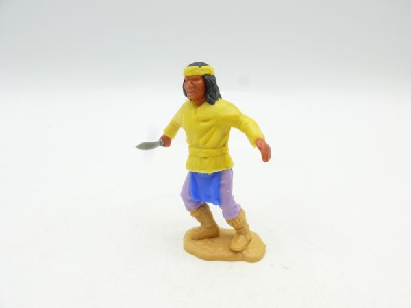Timpo Toys Apache stehend gelb - seltenes Unterteil