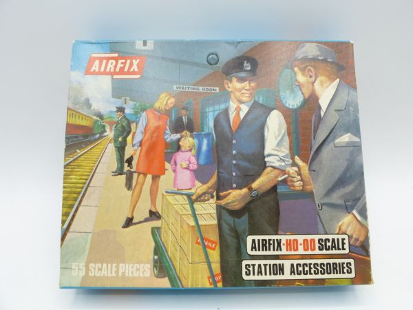 Airfix 1:72 Station Accessories, No. S42 - orig. packaging (Blue Box)