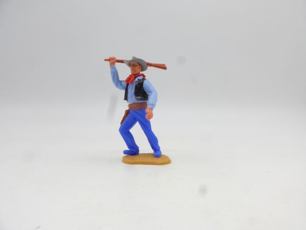 Timpo Toys Cowboy 2nd version, striking with rifle
