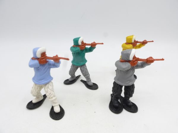 Timpo Toys 4 Eskimos, Gewehr schießend