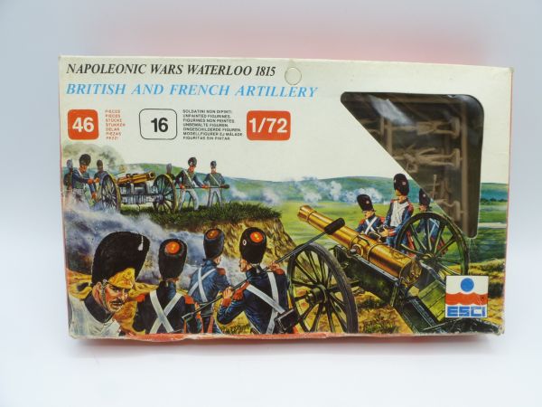 Esci 1:72 Nap. Wars, British and French Artillery, Nr. 219 - OVP