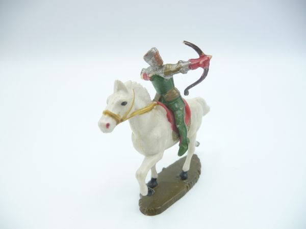 Starlux Ritter zu Pferd mit Bogen
