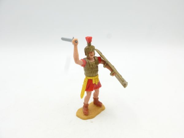 Timpo Toys Römer stehend mit Schwert + Schild (rot)