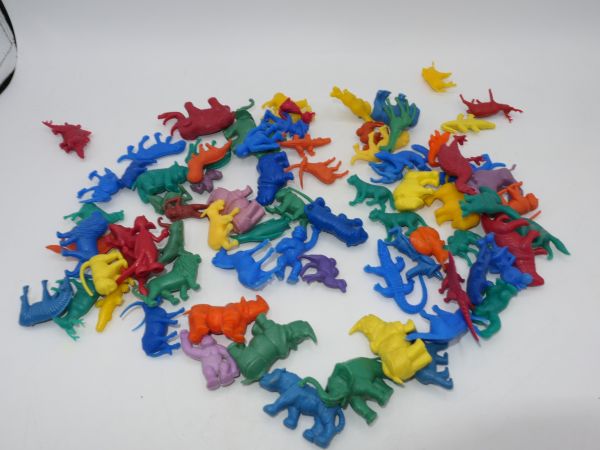 Dargaud Kaugummifiguren: Riesenmenge Tiere, Dinosaurier (über 70 Figuren)