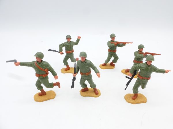 Timpo Toys Set of Americans (6 figures)