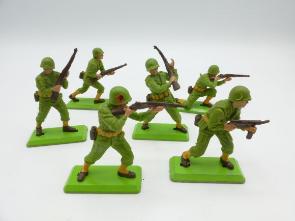 Britains Deetail Set of American soldiers (6 figures)