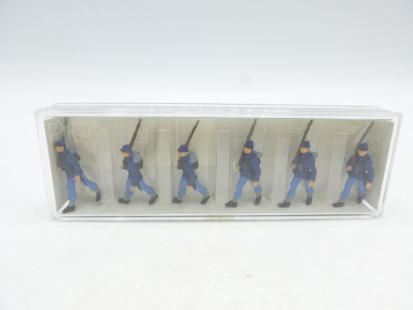 Preiser H0 Northern states set 1:87, No. 12050 (6 marching Union Army soldiers)