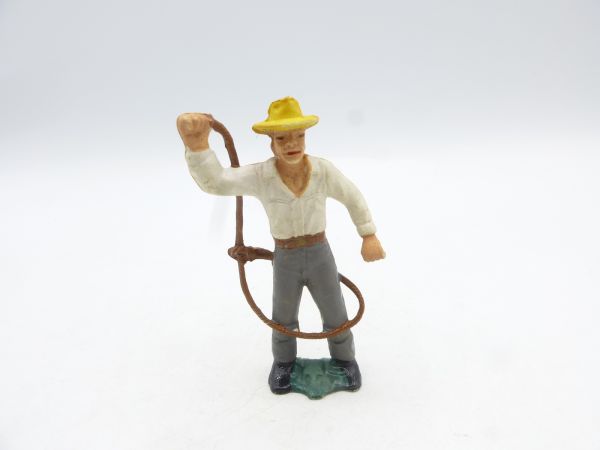 Heimo Cowboy standing with lasso - great early version
