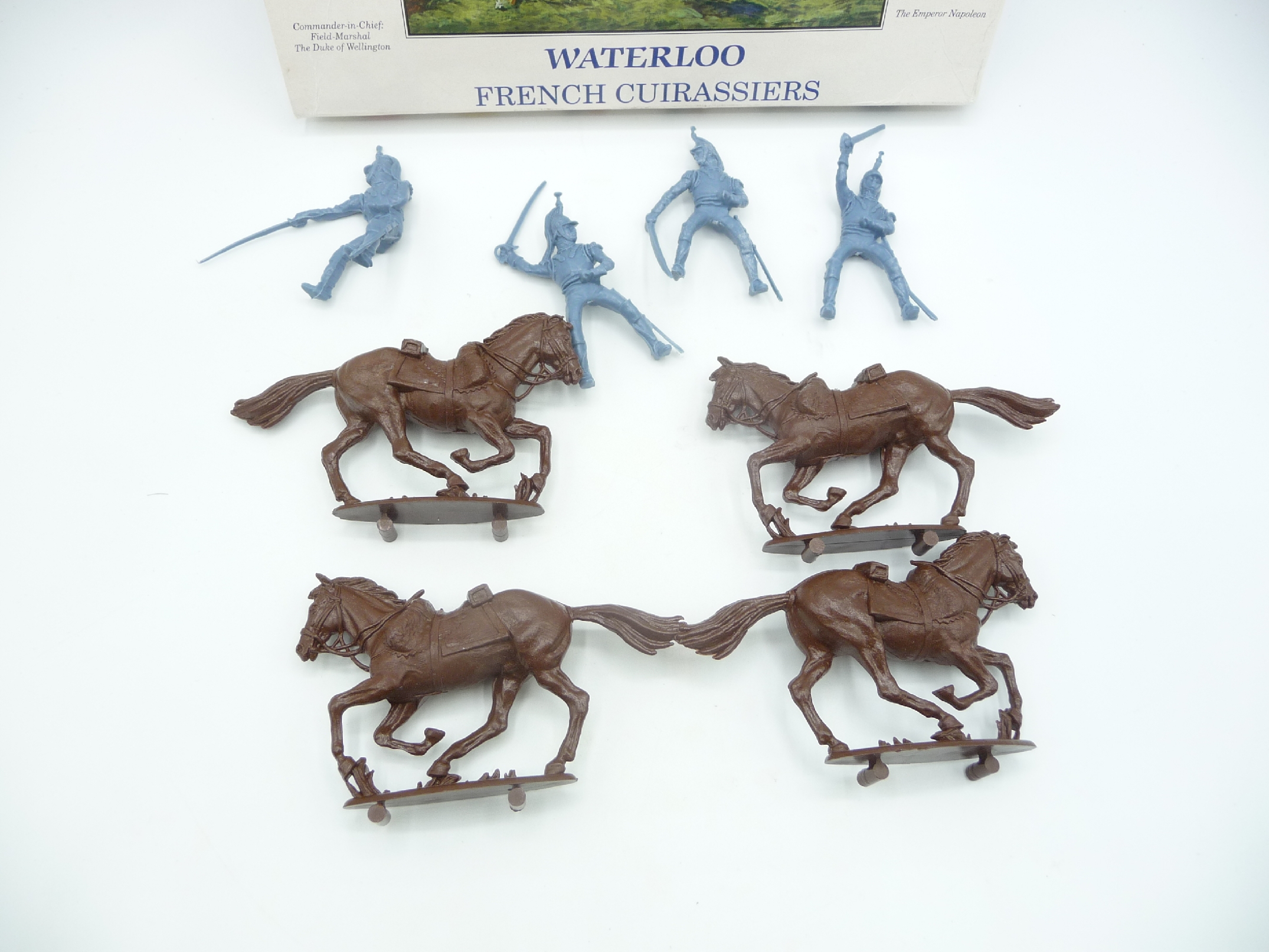 A Call to Arms Models 1/32 WATERLOO FRENCH CUIRASSIERS Figure Set