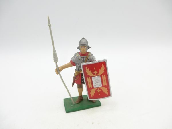 Blue Box Roman with spear + shield (height approx. 7 cm)
