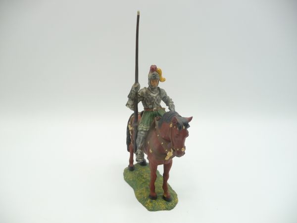 Modification 7 cm Knight on horseback, lance high - great modification, suitable for 7 cm figures