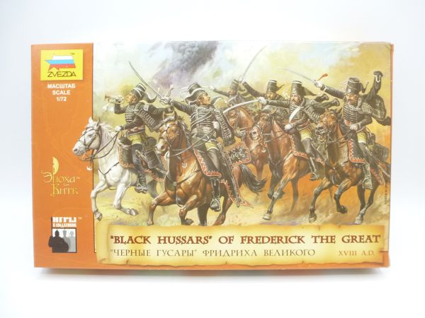 Zvezda 1:72 "Black Hussars" of Frederick the Great XVIII A.D, Nr. 8079