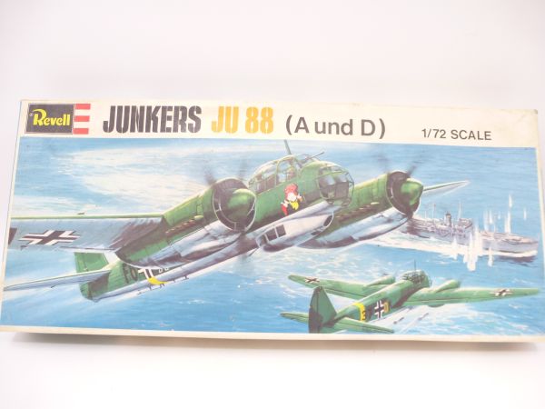 Revell 1:72 Junkers JU 88 (A and D), No. H113 - orig. packaging, parts in bag