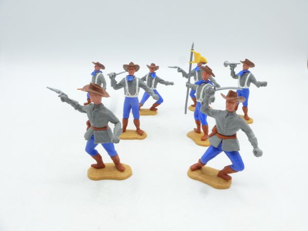 Timpo Toys Southerner 1st version (8 figures) - nice set