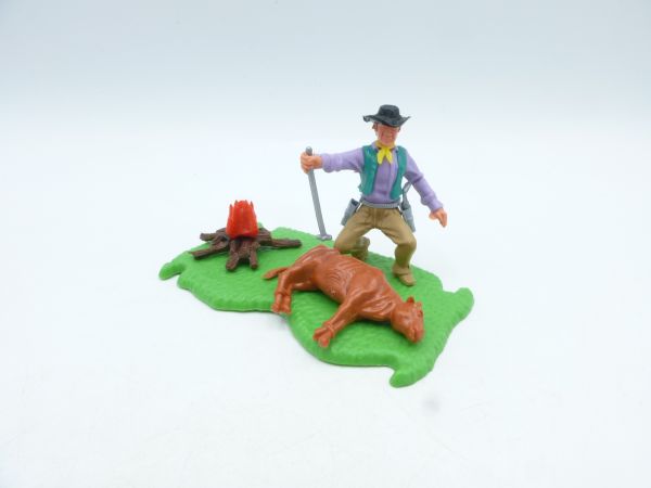 Timpo Toys Firebrand diorama - rare