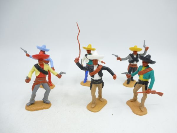 Timpo Toys Mexicans on foot (6 figures) - nice set