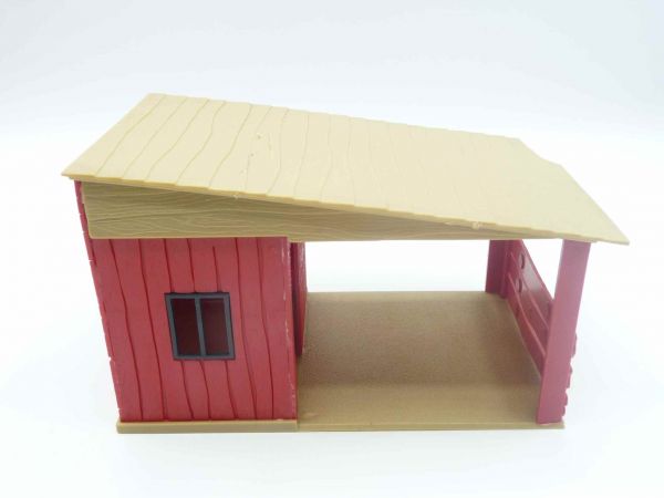 Timpo Toys Horse stable - rare, slightly damaged, to complete / diorama building