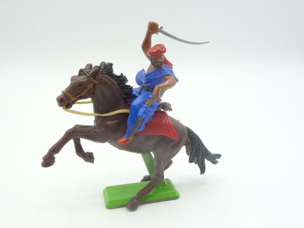 Britains Deetail Arab riding, lunging with sabre - brand new