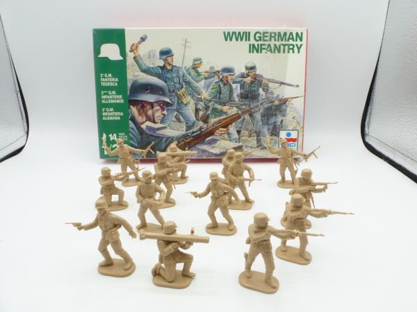 Esci 1:32 WWII German Infantry, No. 5504 - orig. packaging
