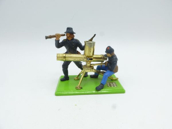 Britains Deetail Minidiorama Gatling Gun - selten