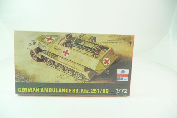 Esci German Ambulance, No. 8067 - orig. packaging, shrink-wrapped