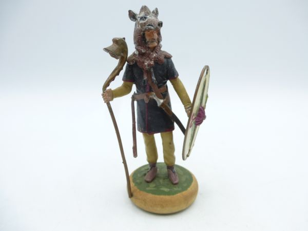 Viking with weapon + shield (9 cm) - great figure