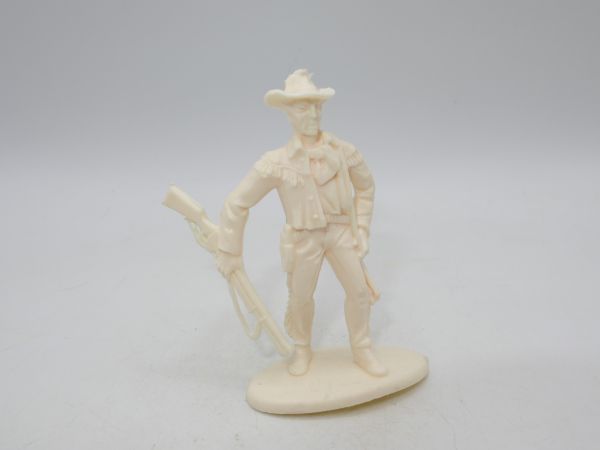 Linde Cowboy, rifle sideways, cream white - top condition