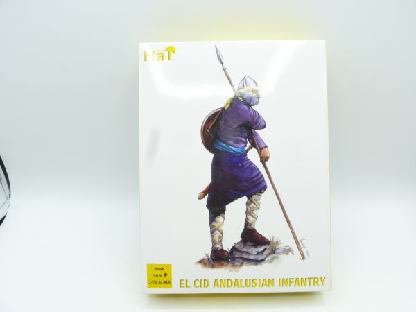 HäT 1:72 El-Cid Andalusian Infantry, No. 8168 - orig. packaging, on cast