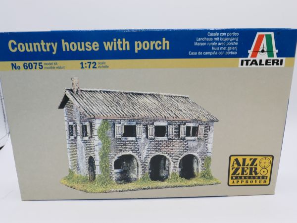 Italeri 1:72 Country House with Porch, No. 6075 - OPV, sealed box