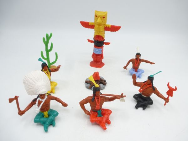 Timpo Toys Campfire scene (8 pieces) - great set