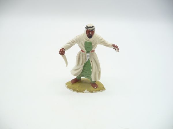 Timpo Toys Arab with knife, white/green