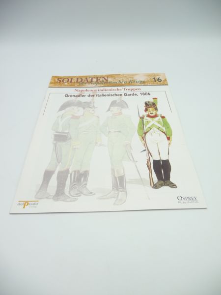 del Prado Booklet No. 16, Grenadier of the Italian Guard 1806