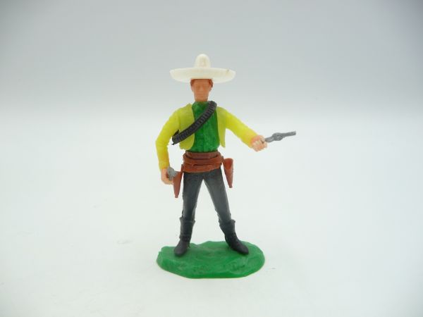 Elastolin 5,4 cm Mexican standing with 2 pistols