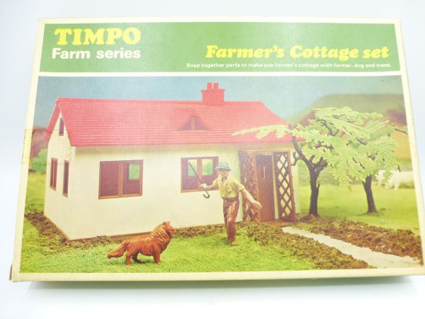 Timpo Toys Farm Series: Farmer's Cottage Set, Ref. No. 168